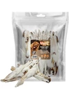 UniqPets Kutya Jutalomfalat NATURAL Szőrös Nyúl Fül 1kg