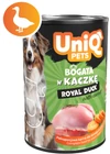 UniqPets Kutyakonzerv ROYAL Kacsa 375g
