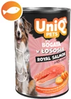 UniqPets Kutyakonzerv ROYAL Lazac 375g