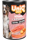 UniqPets Kutyakonzerv ROYAL Lazac 375g