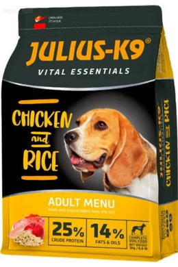 Julius-K9 - Adult Vital Essentials Csirkehús és Rizs 12kg