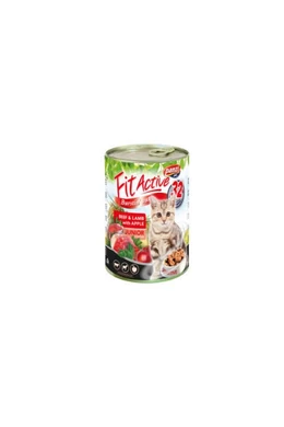 FitActive Cat - Konzerv - Junior Marha és Bárány 415g