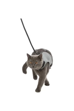 Trixie Macska Hám és Póráz 24-42cm 1,2m - Hálós Puha Anyag