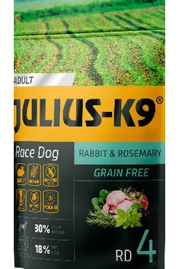 Julius-K9 - Adult Rabbit &amp; Rosemary - Nyúlhús Rozmaringgal 340g