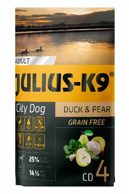 Julius-K9 - Adult Duck &amp; Pear - Kacsahús Körtével 340g