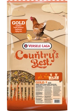 Country's Best Farm Gold4 Háztáji Tojó Morzsa - 20kg