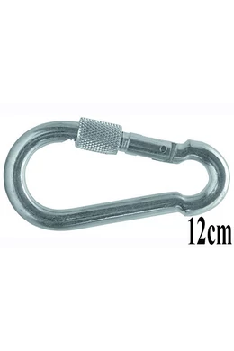 Karabiner Tűzoltó Menetes 12cm