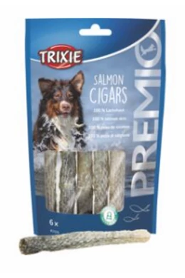 Trixie Premio Salmon Cigars - Jutalomfalat (Lazac) 6db/70g