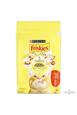Friskies Cat - Száraztáp - Marha - 10kg