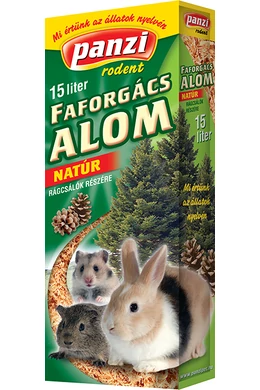 Panzi Préselt Forgács Natúr 650g