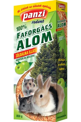 Panzi Préselt Forgács Zöldalmás 650g