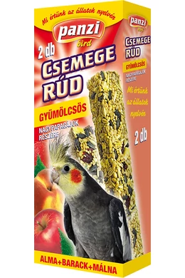 Panzi Duplarúd Nimfapapagáj Gyümölcs