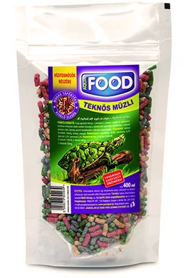 Aqua-Food - Teknős Müzli 400ml