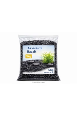 Akvárium Talaj - Fekete Bazalt - 5kg