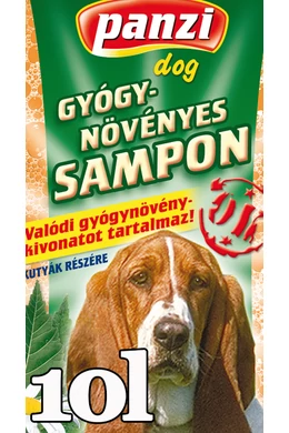 Panzi Kutya Sampon Gyógynövényes 10l