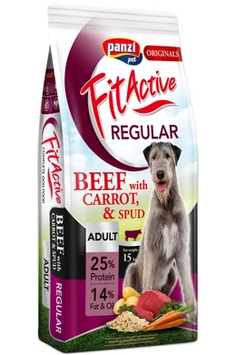 FitActive - Originals - Regular Beef &amp;amp; Carrot 15kg
