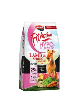 FitActive - Originals - Hypoallergenic Adult Bárány és Zöldség - 4kg