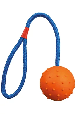 Trixie Kutyajáték Zsinóros Gumilabda 6cm/30cm