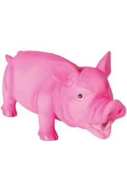 Trixie Kutyajáték Latex Röfögő Malac 21cm