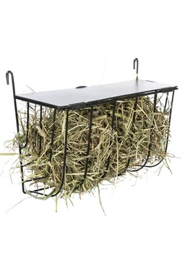 Trixie Szögletes Szénatartó Rács Tetővel - 25×18×12cm - Nagy