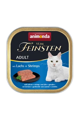 Animonda Vom Feinsten Adult - Lazac és Garnéla 100g