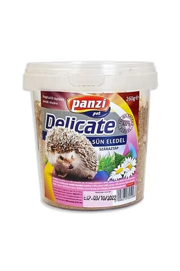 Panzi Sündisznó Eledel Száraztáp 260g/vödrös