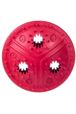 Barry King - Játék Gumi Korong 11×4cm Piros