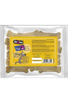 Hau Miau Bőr Csont - 12,5cm - 25db/csomag