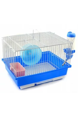 Panama-Pet Ketrec 30×23×20cm Fehér és Kék