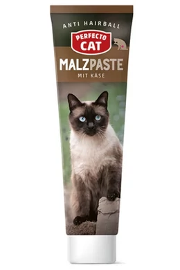 Perfecto Cat Duo Anti-Hairball Sajt-Maláta Szőroldó Paszta - 100g
