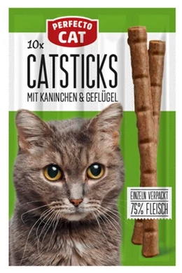 Perfecto Cat Sticks Nyúl és Baromfi 10×50g