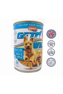 Getwild Dog - Konzerv - Junior Marha és Alma 415g