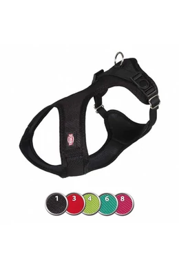 Trixie Hám Textil XXS-XS Fekete 25-35cm