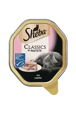 Sheba Adult Alutálcác - Lazac Pástétom 85g