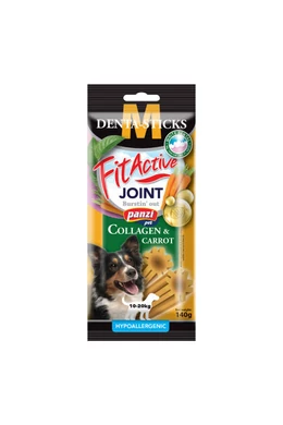 FitActive Dog Snack - Dental Sticks "M" JOINT - Kollagén és Répa 150g