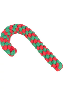 Trixie Xmas Karácsonyi Cukorrúd Kötélből 19cm