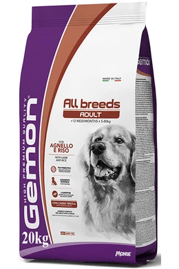 Gemon Dog Száraztáp Adult Bárányhús Rizzsel 15kg