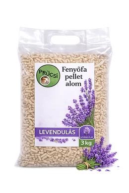 Prücsi Pellet Alom - Levendula Illatos - 05l/3kg Kicsi