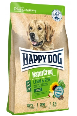 Happy Dog Natur - Croq Lamm/Reis - Bárány &amp;amp; Rizs - 1kg