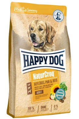 Happy Dog Natur - Croq Geflügel &amp;amp; Reis - Baromfi &amp;amp; Rizs - 1kg