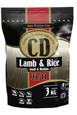 CD Lamb &amp;amp; Rice - Small &amp;amp; Medium - Bárány és Rizs - 12kg