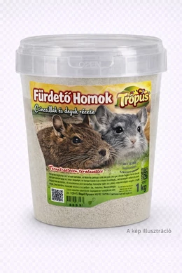 Trópus - Csincsilla Homok - 1kg - Vödör
