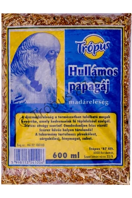 Trópus - Eleség 600ml Hullámos Papagáj