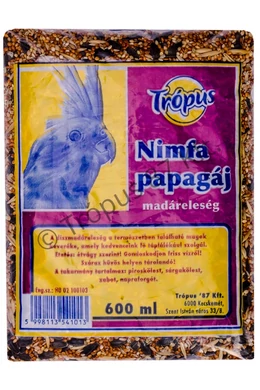 Trópus - Eleség 600ml Nimfapapagáj