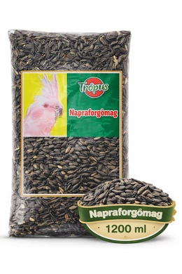 Trópus - Eleség 1200ml Fekete Napraforgó