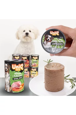 UniqPets Kutyakonzerv ROYAL Kacsa 375g