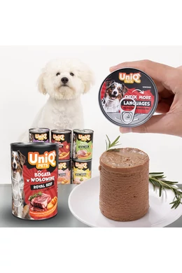 UniqPets Kutyakonzerv ROYAL Marha 375g