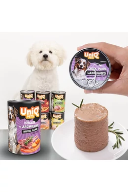 UniqPets Kutyakonzerv ROYAL Bárány 375g