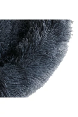 UniqPets Kisállat Fekhely Kényelmes 70×70×15cm Szürke