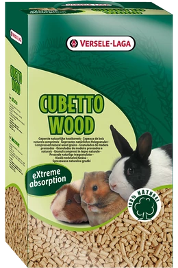 Versele-Laga Cubetto Wood - Fa Pellet - 7kg